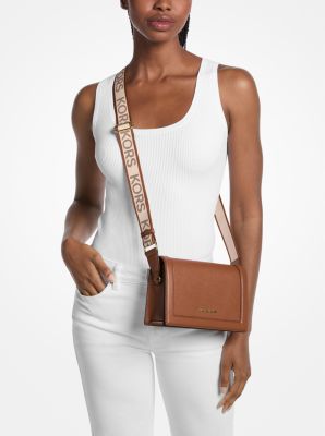 Jet Set Large Saffiano Leather Crossbody Bag image number 2