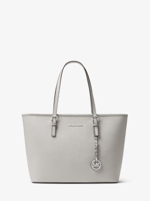 Michael Kors 'jet Set Travel' Saffiano Leather Top Zip Tote in