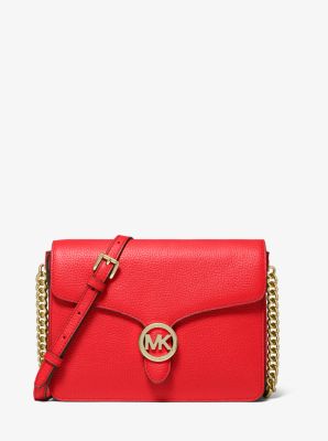 mk leather crossbody bag