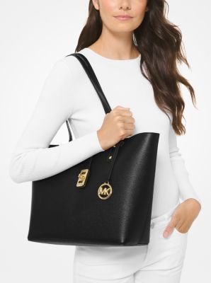 Karson Large Pebbled Leather Tote Bag | Michael Kors