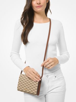 michael kors large logo crossbody