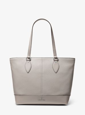 Beth Large Pebbled Leather Tote Bag Michael Kors