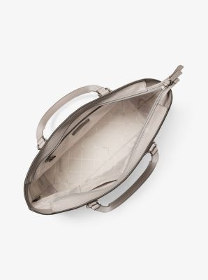 Beth Large Pebbled Leather Tote Bag