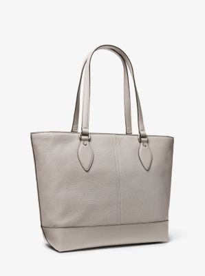 Beth Large Pebbled Leather Tote Bag