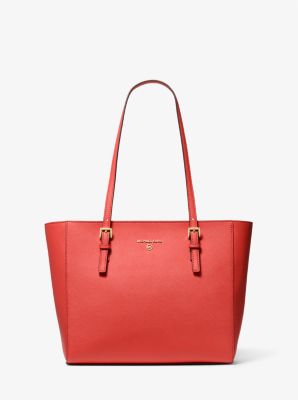 Jet Set Charm Medium Saffiano Leather Tote Bag