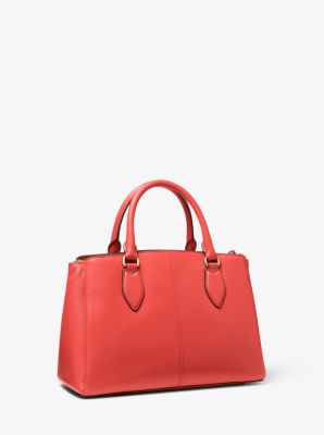Essex Medium Pebbled Leather Satchel
