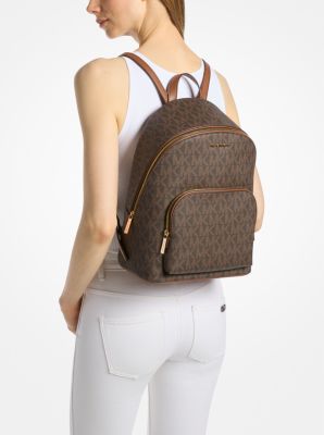Connie Medium Signature Logo Backpack