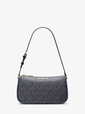 Pochette Jet Set Medium mit Signature-Logomuster image number 0