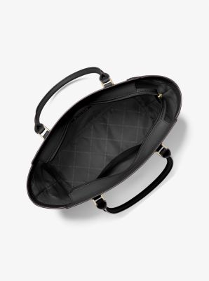 Bolso de mano Ayden grande de cuero in NEGRO | Michael Kors