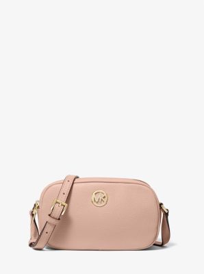 Fulton Pebbled Leather Crossbody Bag 