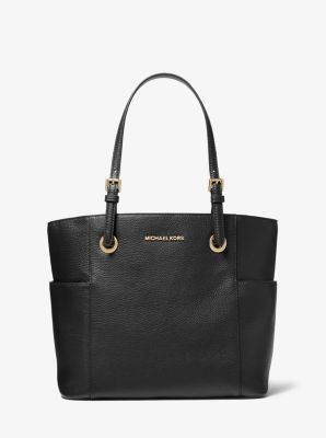 MICHAEL KORS Black Pebbled Leather Crossbody Tote #22557