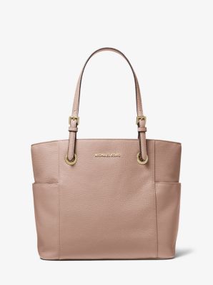 michael kors tote leather