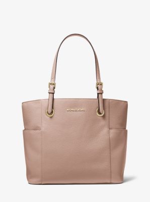 Jet Set Medium Pebbled Leather Tote Bag 