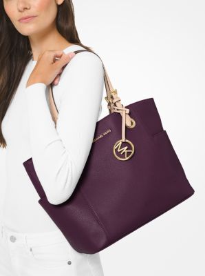 Jet Set Medium Pebbled Leather Tote Bag image number 2
