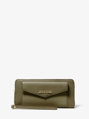jet set saffiano leather wallet