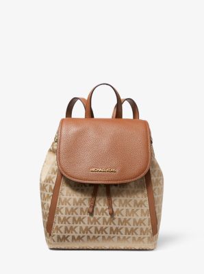 Evie Small Logo Jacquard Backpack
