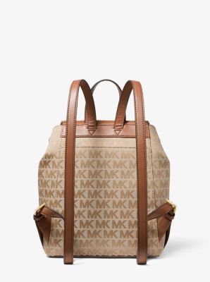 Evie Small Logo Jacquard Backpack