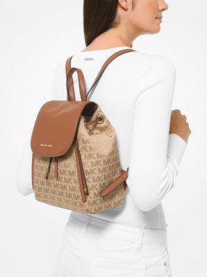 Evie Small Logo Jacquard Backpack