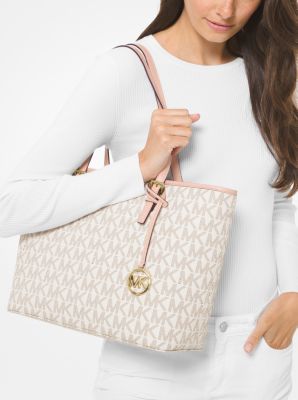 Jet Set Medium Logo Tote Bag Michael Kors