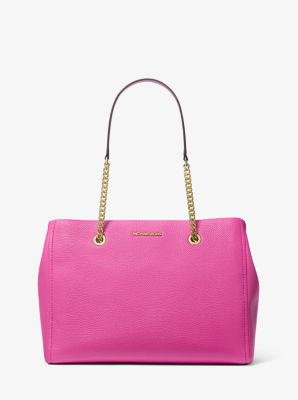 Jet Set Large Chain Tote Bag Michael Kors