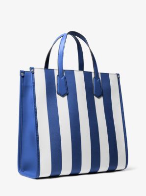 Mk striped bag best sale