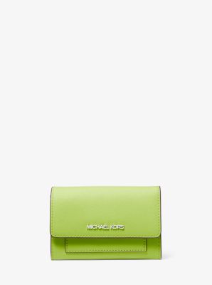 Jet Set Medium 2-in-1 Wallet in BRT LIMEADE | Michael Kors