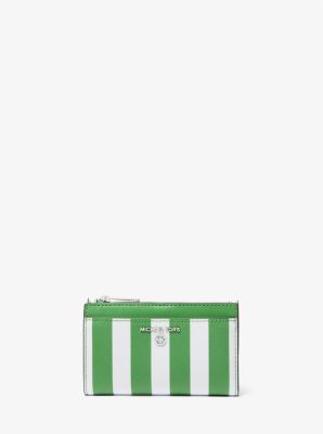 Jet Set Charm Striped Card Case image number 0