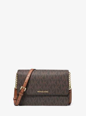 Daniela Large Signature Logo Crossbody Bag