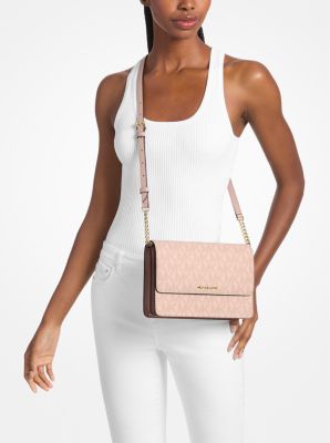 Daniela Large Signature Logo Crossbody Bag