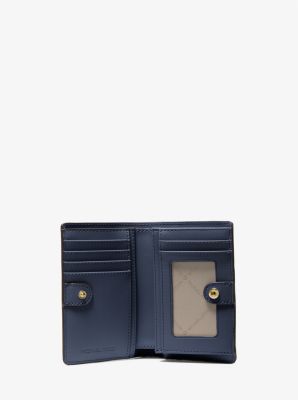 Jet Set Medium Signature Logo Wallet in ADMIRAL | Michael Kors