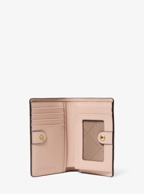 Brieftasche Jet Set Medium mit Signature-Logomuster