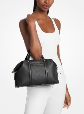 Henkeltasche Beck Medium aus Leder in SCHWARZ | Michael Kors