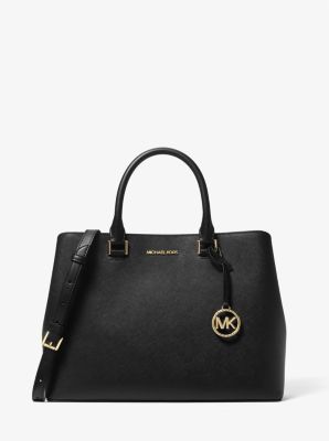 Savanah Large Saffiano Leather Satchel | Michael Kors