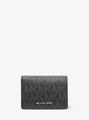 Jet Set Medium Signature Logo Wallet