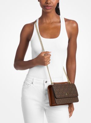 MD ZIP PKT BACKPACK in BROWN/LUGGAGE | Michael Kors