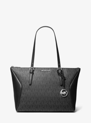 Coraline Large Logo and Leather Tote Bag | Michael Kors