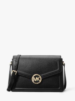 Michael kors medium pebbled leather belt bag hot sale