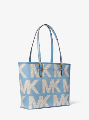 Jet Set Medium Graphic Logo Tote Bag | Michael Kors