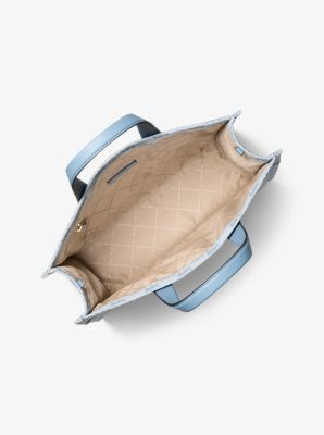 Gigi Large Logo Jacquard Tote Bag