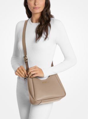 Messenger-Tasche Birch Medium aus gekrispeltem Leder in BIRKE | Michael Kors