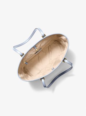 Jet Set Medium Logo Jacquard Tote Bag