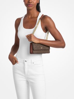 Petit sac port&eacute; &eacute;paule Abbott &agrave; logo Signature