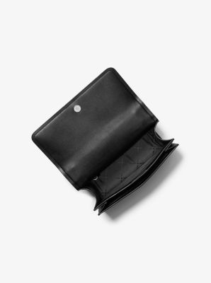 Schultertasche Abbott Medium mit Signature-Logomuster in SCHWARZ | Michael Kors