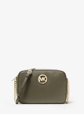 Fulton Large Pebbled Leather Camera Bag | Michael Kors