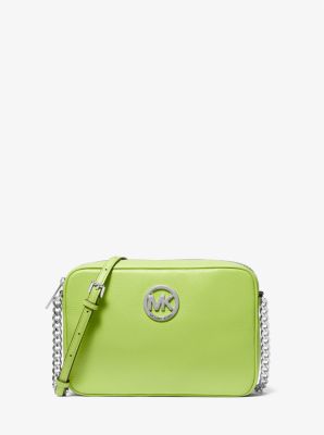 Fulton Large Pebbled Leather Camera Bag | Michael Kors