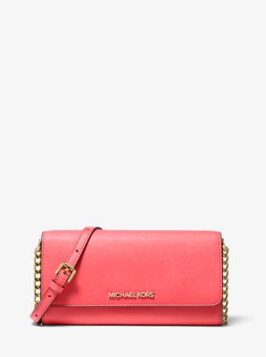 MICHAEL Michael Kors Jet Set Small Saffiano Leather Envelope