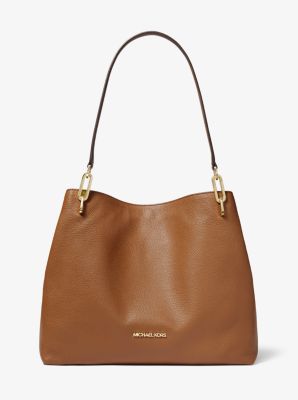 michael kors leighton large shoulder tote