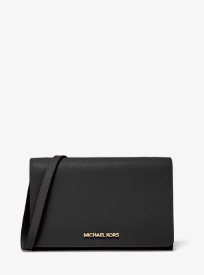 Jet Set Large Saffiano Leather Convertible Crossbody Bag | Michael Kors