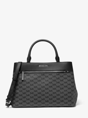 Hailee Large Logo Satchel Michael Kors