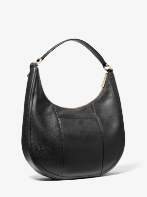 Michael kors lydia on sale large hobo black